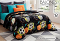 COBERTOR BORREGA BALONES (1 PIEZA)