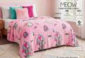 COBERTOR LIGERO MEOW (1 PIEZA)