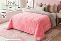 COBERTOR BICOLOR PINK (1 PIEZA)