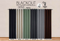JUEGO DE CORTINAS BLACKOUT CON ARGOLLAS